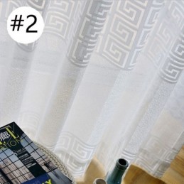 Tende Trasparenti Geometriche Per Soggiorno E Camera Da Letto
