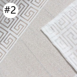 Tende Trasparenti Geometriche Per Soggiorno E Camera Da Letto
