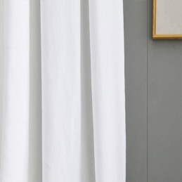 Tende In Tulle Bianco Per Camera Da Letto, Tende In Voile Trasparenti, Tinta Unita