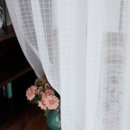 Tende Moderne Trasparenti In Tulle Per Finestre, Per Soggiorno E Camera Da Letto