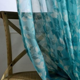 Tende Semitrasparenti Con Stampa Di Foglie Per Soggiorno E Camera Da Letto