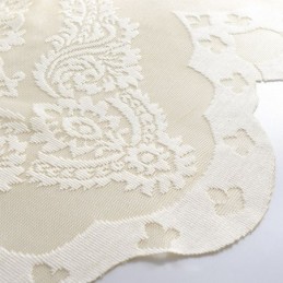 Tende Da Finestra In Tulle Con Ricamo Europeo, Romantiche, Semi-Trasparenti, Jacquard