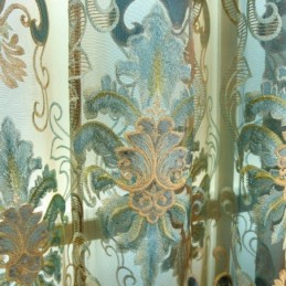 Tenda Trasparente Di Eleganza Europea Su Misura Per Soggiorno E Camera Da Letto