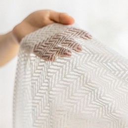 Tende A Spina Di Pesce In Tulle Per Finestre, Soggiorno, Camera Da Letto
