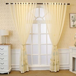 Tende Decorative In Tulle Ricamate Con Motivi A Cartoni Animati Per La Camera Da Letto