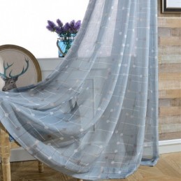 Tende Stampate In Tulle...