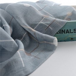 Tende Stampate In Tulle Semitrasparenti Per Soggiorno E Camera Da Letto
