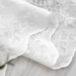Tenda Trasparente Traspirante Su Misura, Tenda Decorativa Europea In Tulle E Voile Per Soggiorno