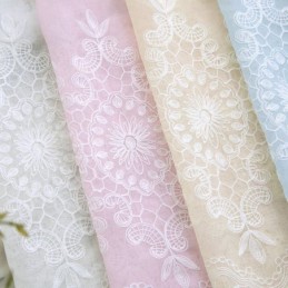 Tenda Trasparente Traspirante Su Misura, Tenda Decorativa Europea In Tulle E Voile Per Soggiorno