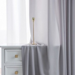 Lussuose Tende Trasparenti In Tulle Tinta Unita Per Soggiorno E Camera Da Letto