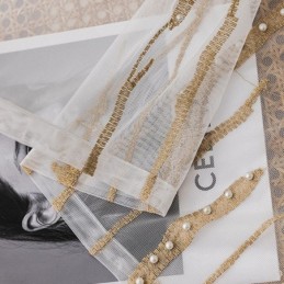 Tenda Moderna In Voile Di Tulle Su Misura, Tenda Bianca Trasparente Per Soggiorno E Camera Da Letto