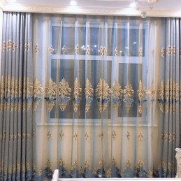Tende Ricamate Europee Per Finestre In Tulle Per Soggiorno, Camera Da Letto, Villa