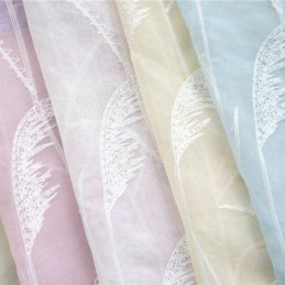 Tende Decorative In Tulle Ricamate Per Il Soggiorno