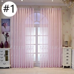 Tende Decorative In Tulle Ricamate Per Il Soggiorno