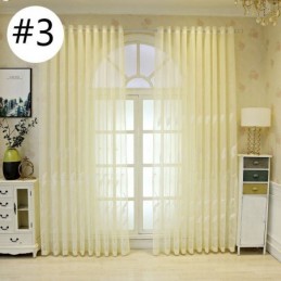 Tende Decorative In Tulle Ricamate Per Il Soggiorno