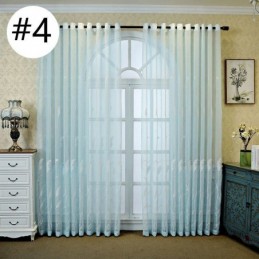 Tende Decorative In Tulle Ricamate Per Il Soggiorno