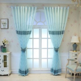 Tenda Di Lusso Con Velo Geometrico Ricamato, In Tulle Di Alta Qualità, Su Misura