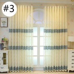 Tenda Di Lusso Con Velo Geometrico Ricamato, In Tulle Di Alta Qualità, Su Misura
