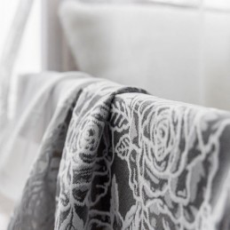 Tenda Moderna Con Motivo Floreale, Su Misura, In Tulle, Per Soggiorno, Camera Da Letto