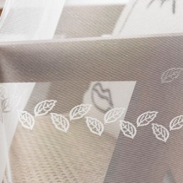 Tenda Moderna Con Motivo Floreale, Su Misura, In Tulle, Per Soggiorno, Camera Da Letto