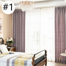 Tenda Moderna Su Misura, Tenda Oscurante Jacquard Per Soggiorno