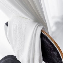Pannelli Per Finestre Plissettati E Increspati Con Tende Trasparenti Bianche
