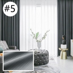 Nuove Tende Oscuranti In Seta E Cotone Di Design Di Lusso, Tinta Unita, Per Camera Da Letto