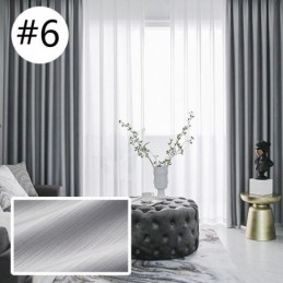 Nuove Tende Oscuranti In Seta E Cotone Di Design Di Lusso, Tinta Unita, Per Camera Da Letto