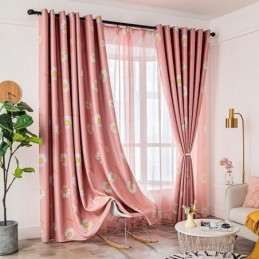 Tenda Oscurante Su Misura Con Stampa A Fiori Americani