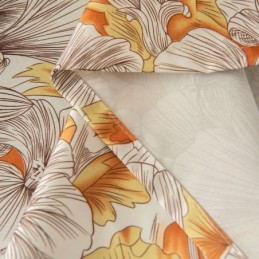 Tenda Semi-Oscurante Su Misura, Stile Americano, Stampa Vegetale