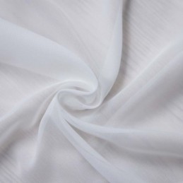 Tenda Trasparente In Chiffon Bianco Su Misura, Moderna E Traspirante, Per Soggiorno, Camera Da Letto, Cameretta Dei Bambini.