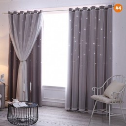 Tende Oscuranti Romantiche Con Stelle Per Soggiorno E Camera Da Letto