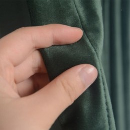 Tenda Oscurante Max Su Misura, Imitazione Velluto, Tinta Unita, Per Camera Da Letto
