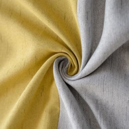 Tenda A Due Colori Con Cuciture, Su Misura, Moderna, Semplice, Semi-Oscurante, Per Soggiorno, Camera Da Letto, Tessuto