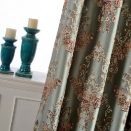 Tenda Oscurante Classica Max Su Misura, Con Effetto Jacquard, Per Camera Da Letto