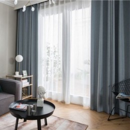 Tenda Oscurante In Lino Su Misura, Tinta Unita, Protezione Ambientale, Oscuramento Della Stanza