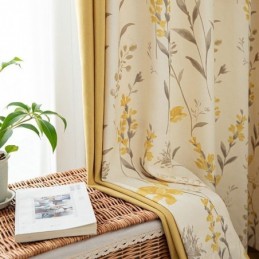 Tende Oscuranti Chevron Con Motivo A Mosaico Floreale Americano