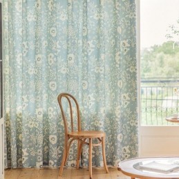 Tende In Stile Americano Con Stampa Floreale