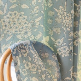 Tende In Stile Americano Con Stampa Floreale