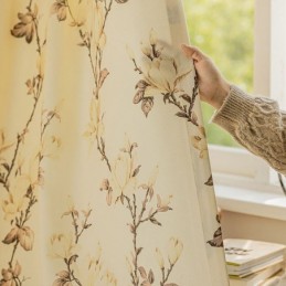 Tende Oscuranti Con Stampa Floreale Americana
