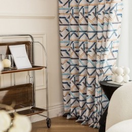 Tende Oscuranti Stampate Geometriche Nordic Snow Neil