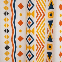 Tende In Lino In Stile Nordico Con Stampa Geometrica Per Soggiorno E Camera Da Letto