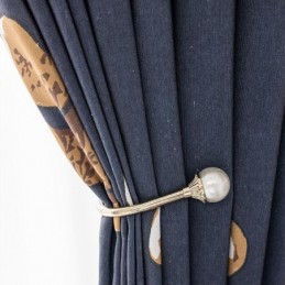 Tenda In Cotone Su Misura Con Stampa Orso, Stile Bambini