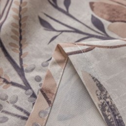 Tenda In Stile Nordico Su Misura, Tenda In Cotone Con Stampa Vegetale