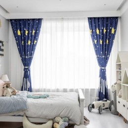 Tenda In Cotone Su Misura, Stile Per Bambini, Stampa Orso Polare