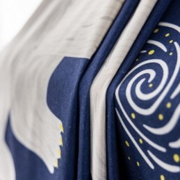 Tenda In Cotone Su Misura, Stile Per Bambini, Stampa Orso Polare