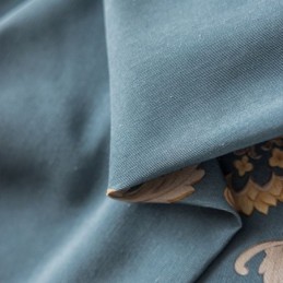 Tenda In Cotone Su Misura, Stile Europeo Con Stampa Floreale