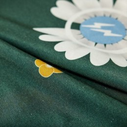 Tenda In Cotone Su Misura Con Stampa Floreale In Stile Nordico