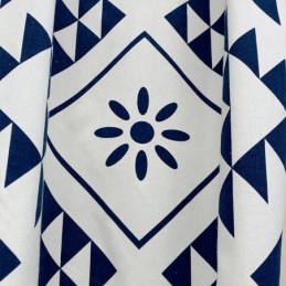 Tende In Lino In Stile Nordico Con Stampa Geometrica Per Soggiorno E Camera Da Letto