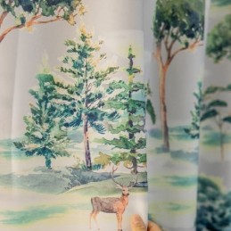Tende Foresta Stampate Stile Americano